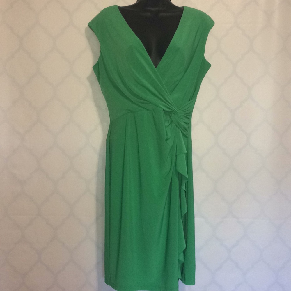 Lauren By Ralph Lauren dress green 10